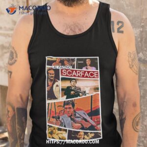 scarface comic book shirt tank top