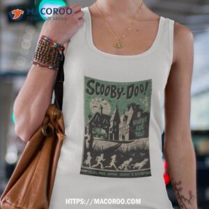 Scooby Doo Mystery Incorporated Scary House Art Poster Design Shirt 2 scooby doo mystery incorporated scary house art poster design shirt tank top 4