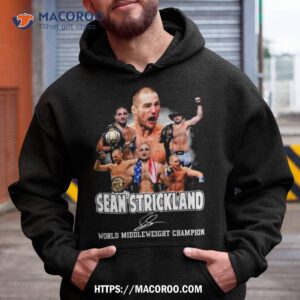 Sean Strickland World Middleweight Champion Signature Shirt
