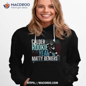 Seattle Kraken Matty Beniers 2023 Calder Memorial Rookie Of The 2023 Year Art Shirt