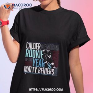 Seattle Kraken Matty Beniers 2023 Calder Memorial Rookie Of The 2023 Year Art Shirt