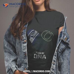Seattle Seahawks And Oregon Ducks Heart It’s In My Dna 2023 T Shirt