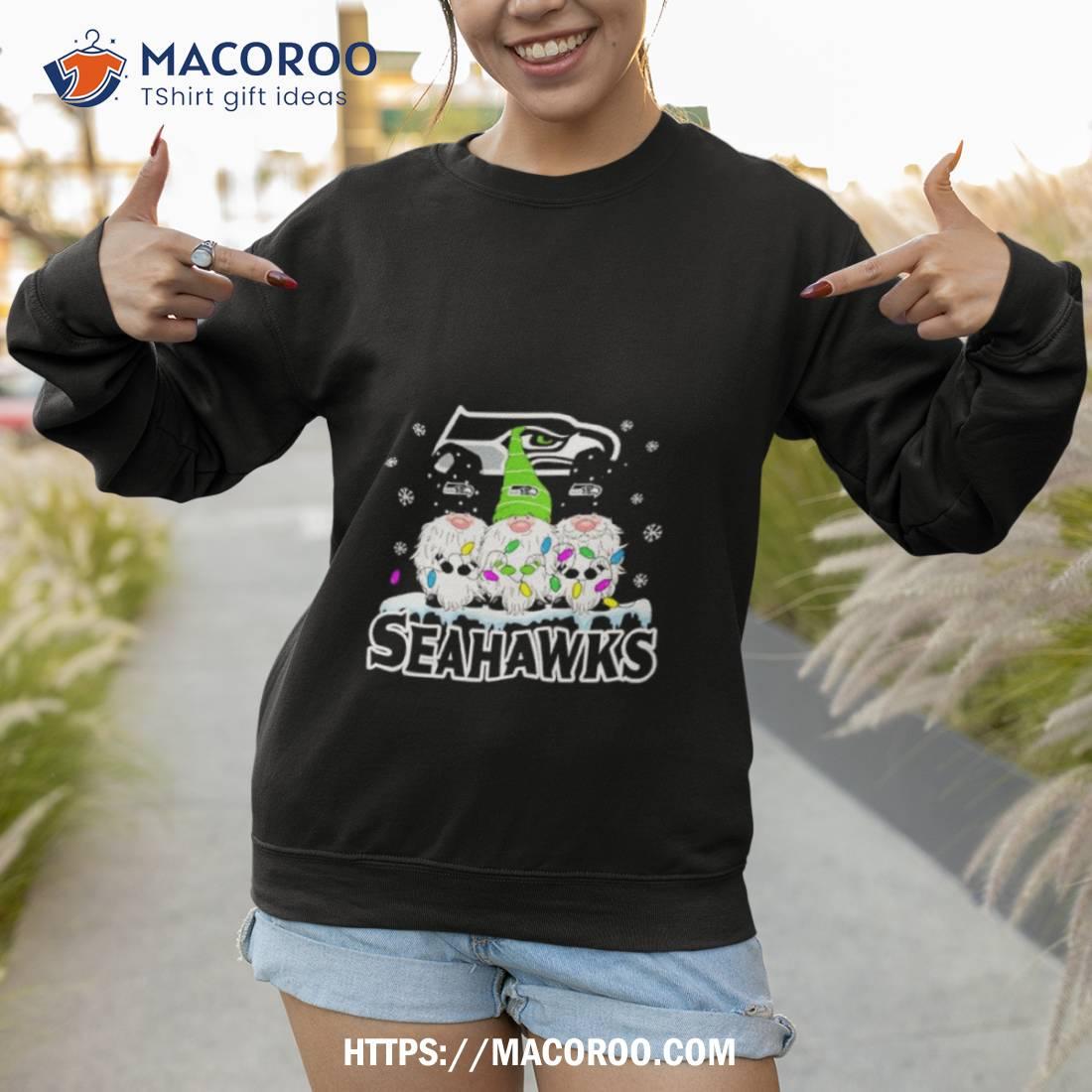 Seattle Seahawks Football Gnomes Christmas 2023 Shirt Seattle Seahawks Football Gnomes Christmas 2023 Shirt