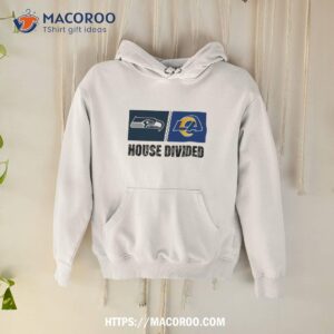 seattle seahawks vs los angeles rams house divided shirt hoodie