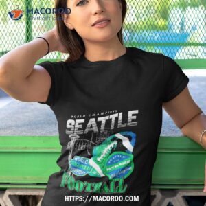 seattle seahawks world champions football retro shirt tshirt 1