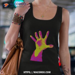 self titled neon hand shirt tank top 4