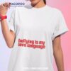Serving Cnt Bullying Is My Love Language Shirt