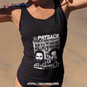 Seth Freakin Rollins Vs Shinsuke Nakamura 2023 Payback World Heavyweight Championship Match Photo Design Shirt