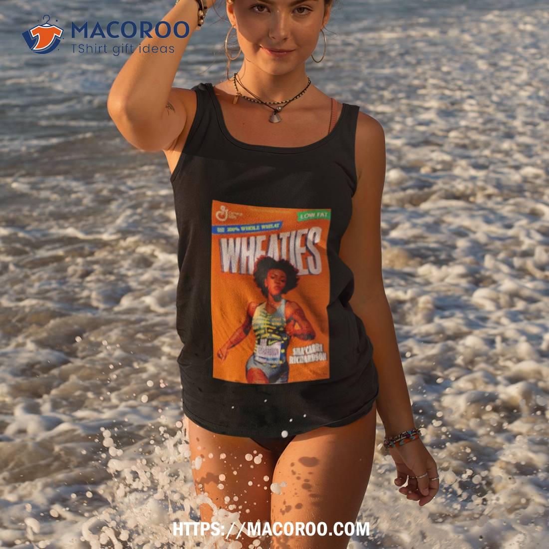 Sha’carri Richardson Belongs On The Wheaties Box Shirt Sha’carri Richardson Belongs On The Wheaties Box Shirt