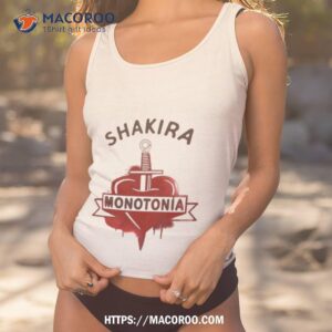 Shakira Merch Monotona Shirt