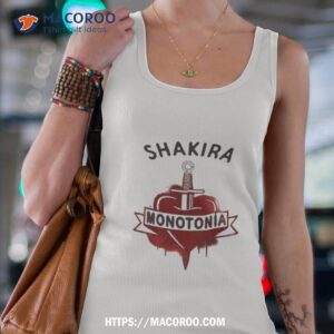 shakira merch monotona shirt tank top 4