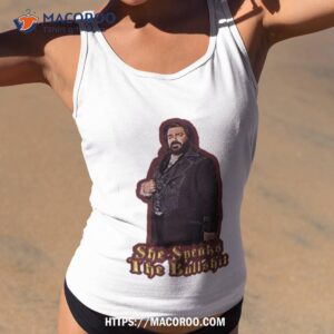 She Speaks The Bullshishirt