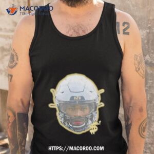 shedeur sanders football face shirt tank top