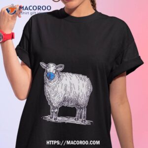 Sheep Anti Face Mask Shirt