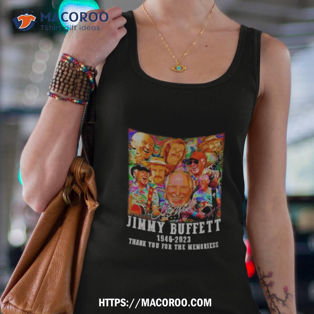Signature Jimmy Buffett 1946 – 2023 Thank You For The Memories Unisex Shirt Signature Jimmy Buffett 1946 – 2023 Thank You For The Memories Unisex Shirt