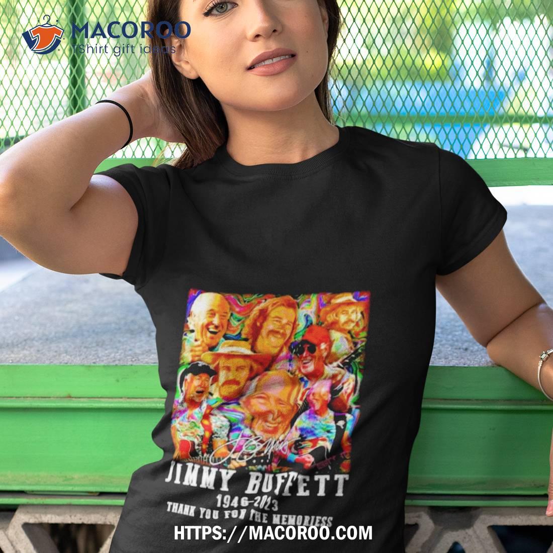 Signature Jimmy Buffett 1946 – 2023 Thank You For The Memories Unisex Shirt Signature Jimmy Buffett 1946 – 2023 Thank You For The Memories Unisex Shirt