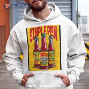 Simple Plan 2023 Mexico Tour Poster Shirt