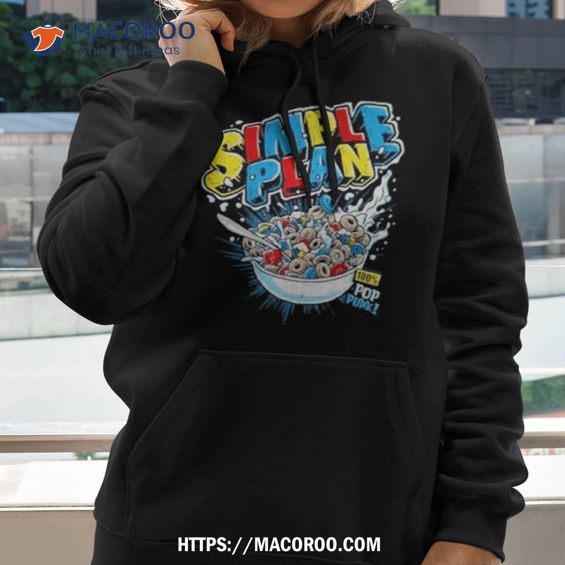Simple Plan Cereal Pop Punk Shirt Simple Plan Cereal Pop Punk Shirt