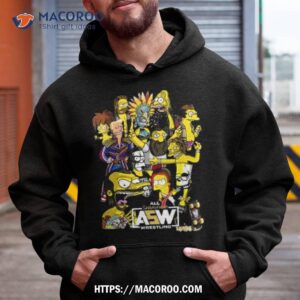 Simpsons All Springfield Asw Wrestling 2023 Shirt
