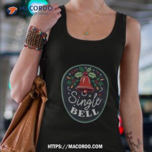 single bell christmas shirt tank top 4