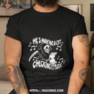 Skeleton Making A Lisshirt