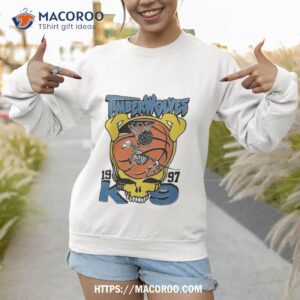 skull timberwolves 1997 k9 shirt sweatshirt