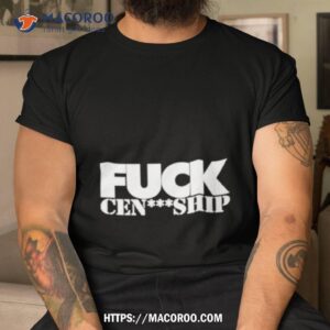 Slash Fuck Censorship Shirt