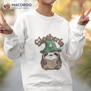 slothwarts sloths slotherin cute amp kawaii wizards shirt sweatshirt 2
