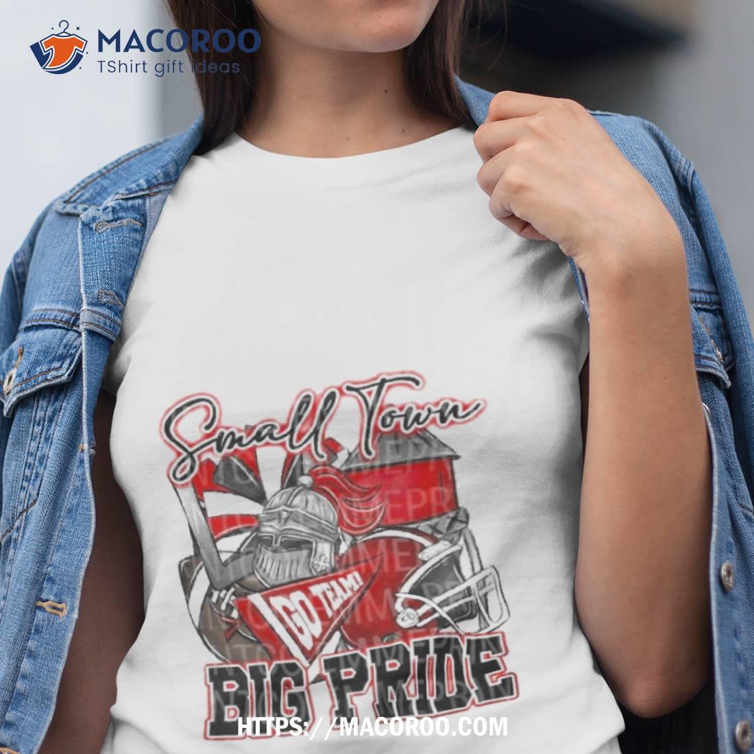 Small Town Big Pride Knights Crusaders Football Sublimation Design Shirt Small Town Big Pride Knights Crusaders Football Sublimation Design Shirt