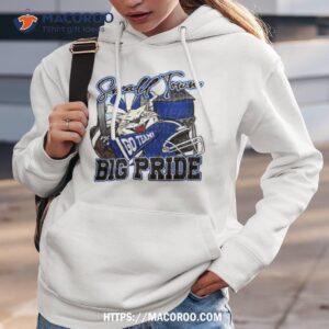 small town go team big pride wildcats football sublimation art design shirt hoodie 3