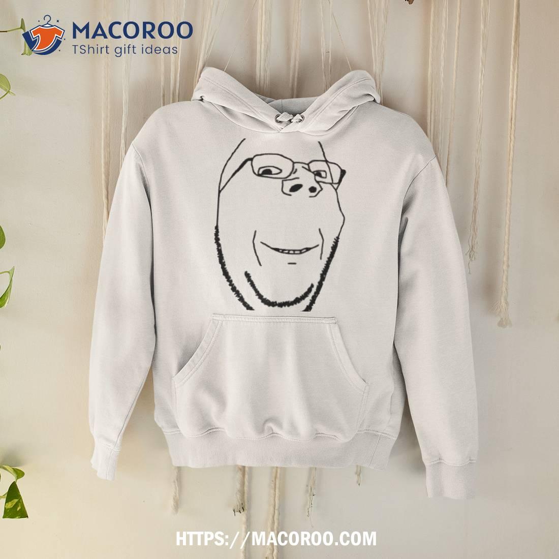 Smiling Wholesome Wojak Soyjak Shirt Smiling Wholesome Wojak Soyjak Shirt