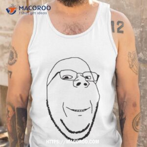 Smiling Wholesome Wojak Soyjak Shirt 3 smiling wholesome wojak soyjak shirt tank top