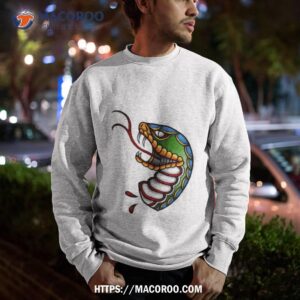 snake head decapitated shirt sweatshirt