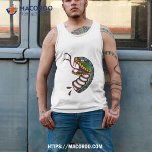 snake head decapitated shirt tank top 2