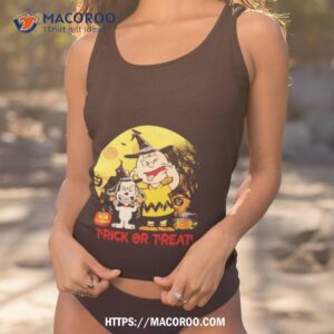 Snoopy And Charlie Trick Or Treat Happy Halloween 2023 Shirt