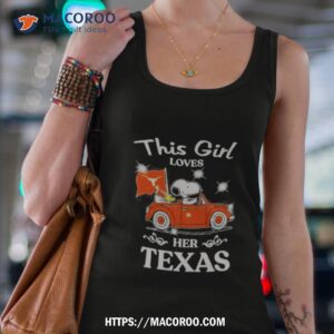 snoopy and woodstock driver car this girl love her texas longhorn shirt tank top 4