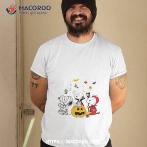 Snoopy And Woodstock Halloween Shirt
