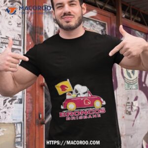 Snoopy Brisbane Broncos Shirt