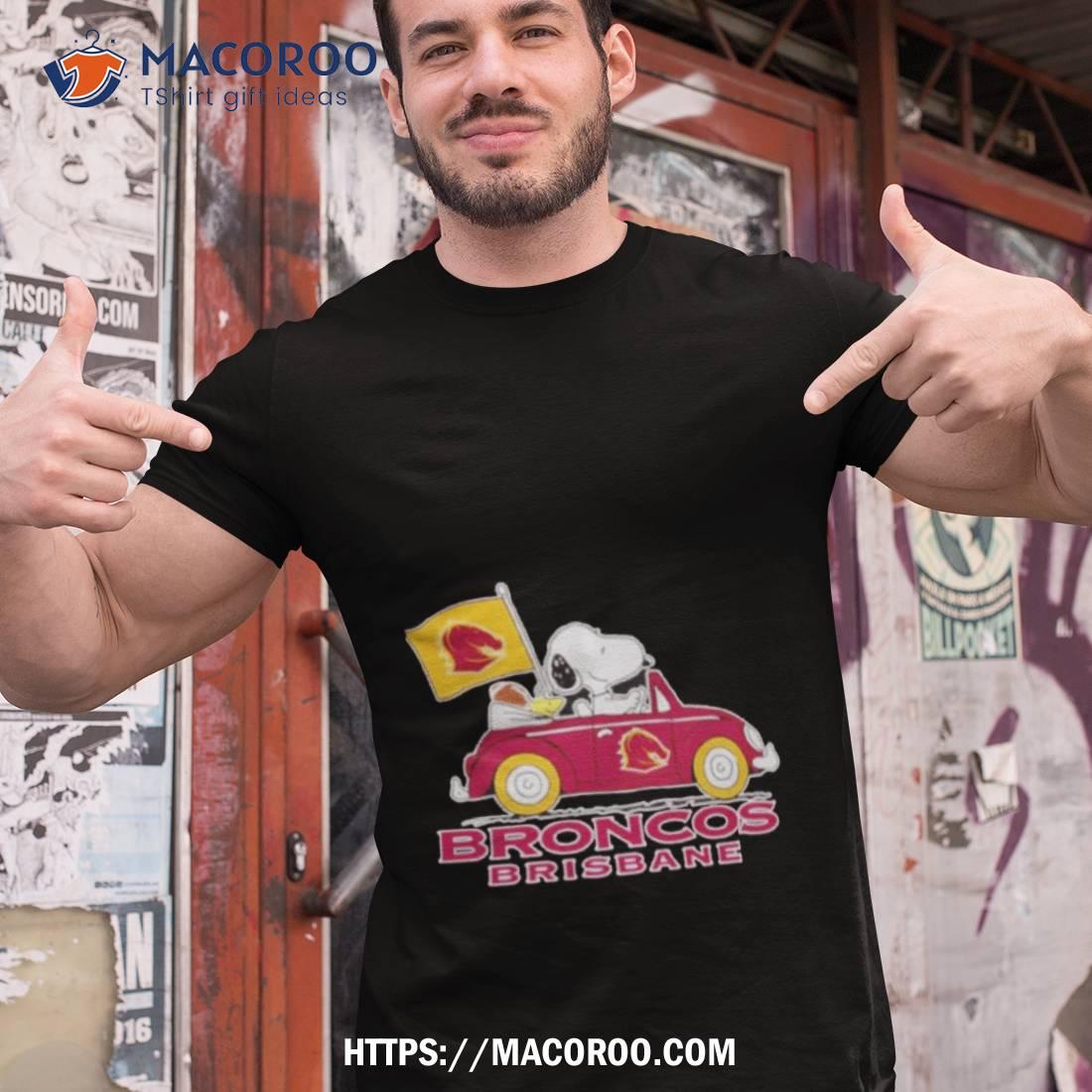 Snoopy Brisbane Broncos Shirt Snoopy Brisbane Broncos Shirt