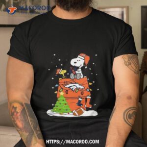 snoopy denver broncos christmas shirt tshirt