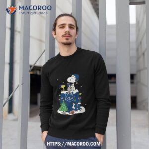 snoopy indianapolis colts christmas shirt sweatshirt 1