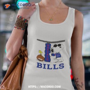 Snoopy Joe Cool And Buffalo Bills Shirt 2 snoopy joe cool and buffalo bills shirt tank top 4