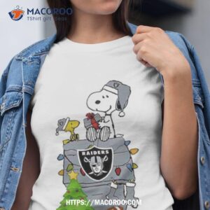 Snoopy Las Vegas Raiders Christmas Shirt
