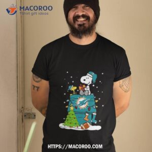 Snoopy Miami Dolphins Christmas Shirt Snoopy Miami Dolphins Christmas Shirt