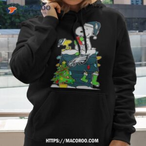 Snoopy Philadelphia Eagles Christmas Shirt 2 snoopy philadelphia eagles christmas shirt hoodie 2