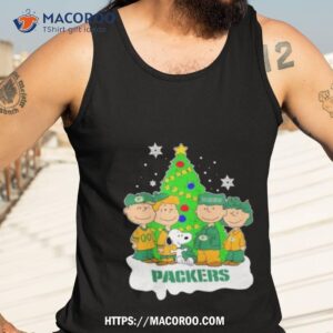 Snoopy The Peanuts Green Bay Packers Christmas Shirt 3 snoopy the peanuts green bay packers christmas shirt tank top 3