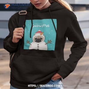 snow pug funny cosplay christmas bape shirt hoodie 3