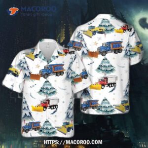 Snowlpow Truck Christmas Hawaiian Shirt