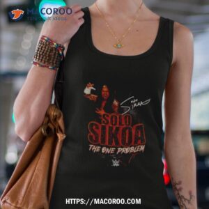solo sikoa the one problem superstars wwe shirt tank top 4