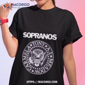 sopranos tony aj meadow carmela shirt tshirt 1